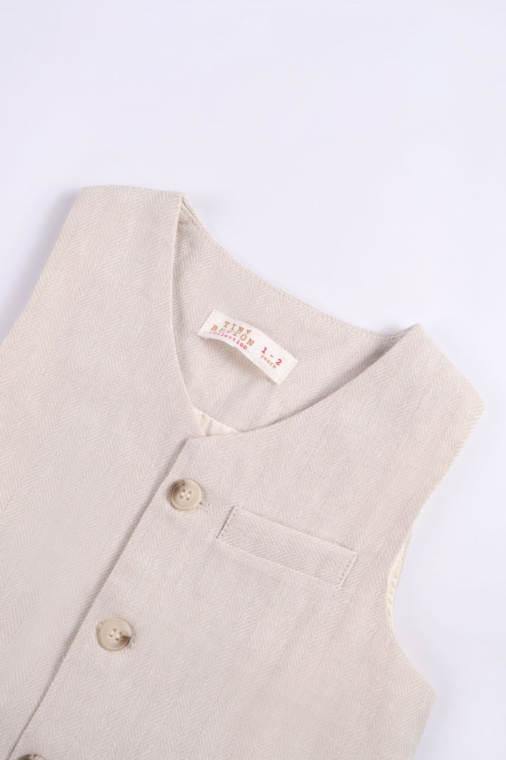 Waistcoat Suit Set