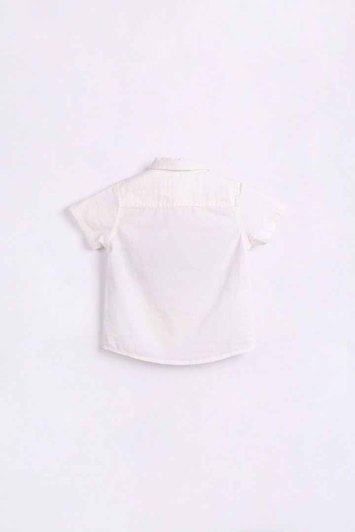 Shirt with Bow-Tie