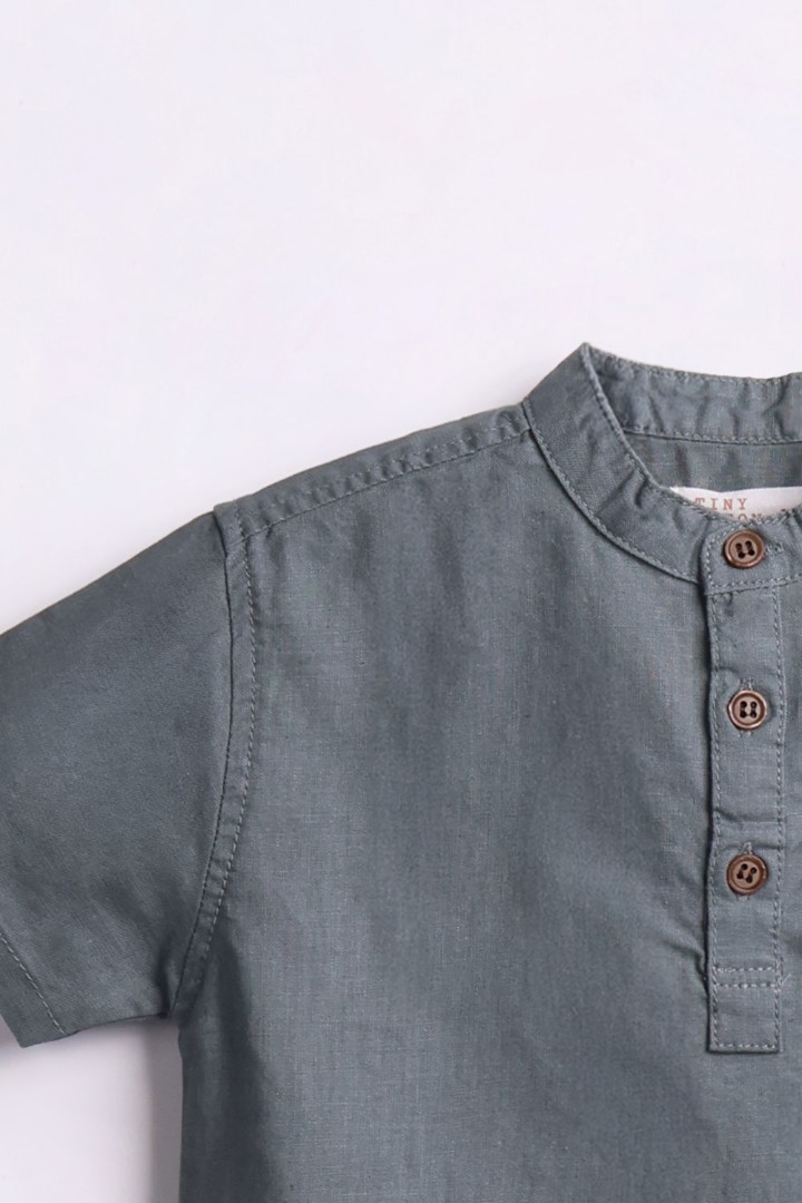 Stand Collar Shirt