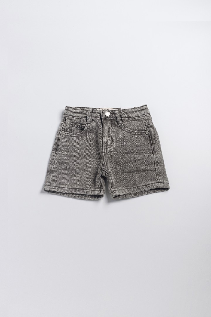 Denim Bermuda Shorts