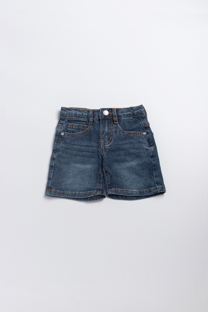 Denim Bermuda Shorts