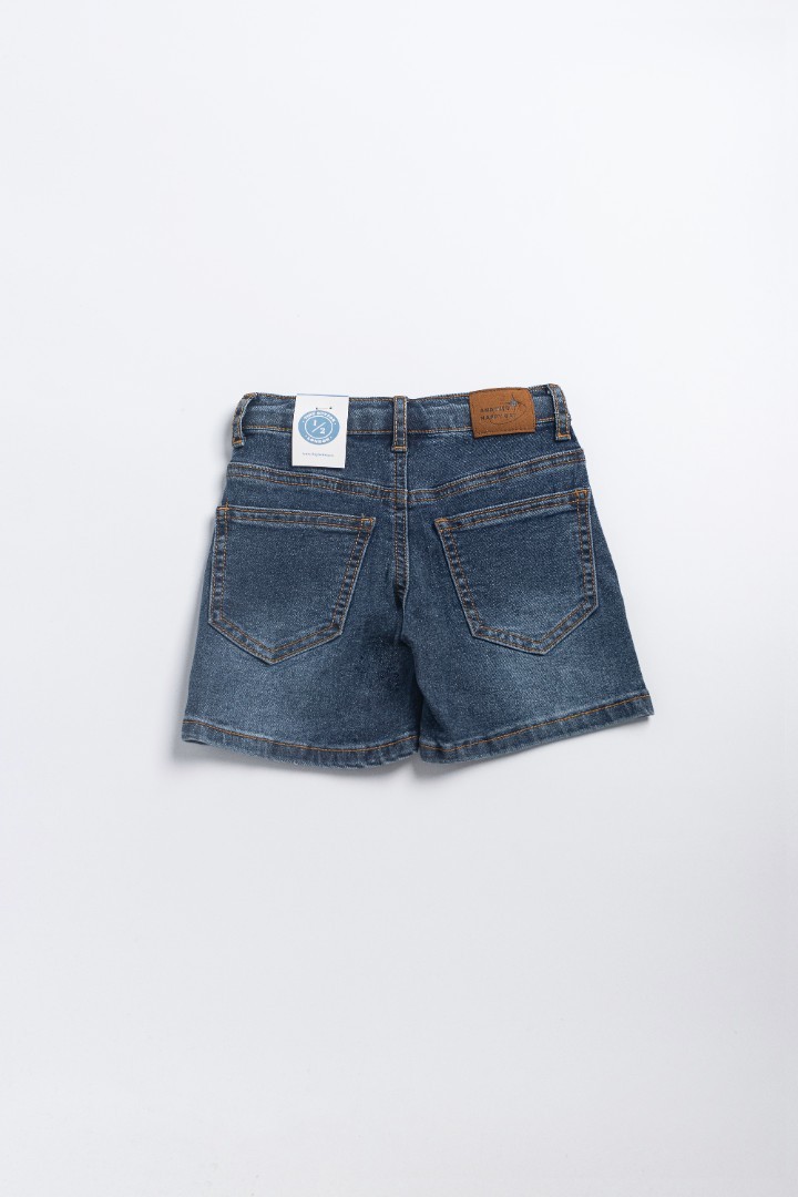 Denim Bermuda Shorts