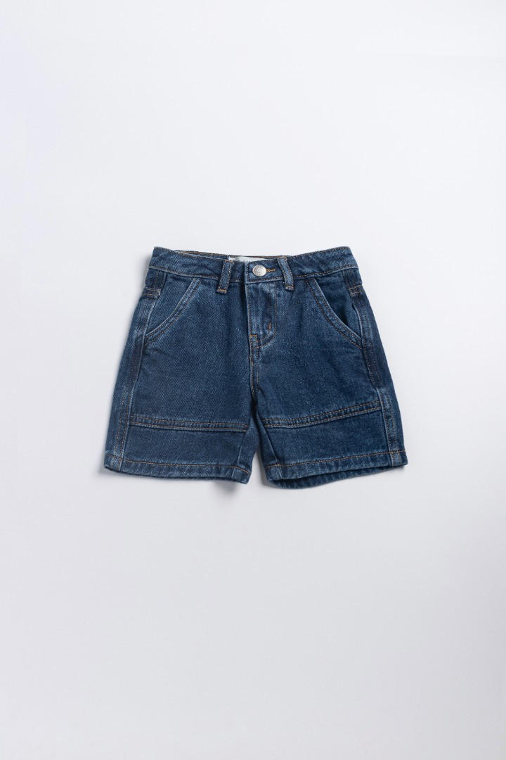 Denim Bermuda Shorts