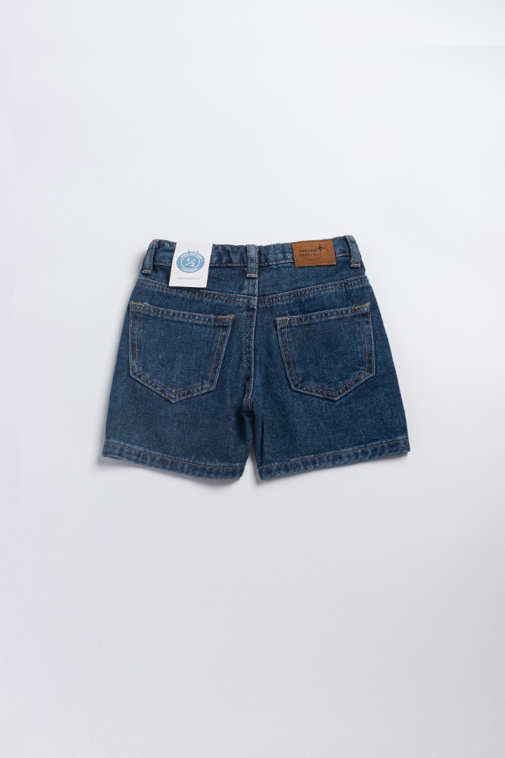 Denim Bermuda Shorts