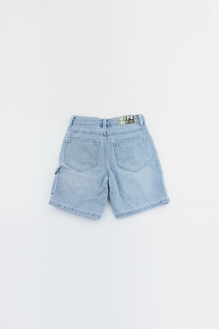 Denim Bermuda Shorts