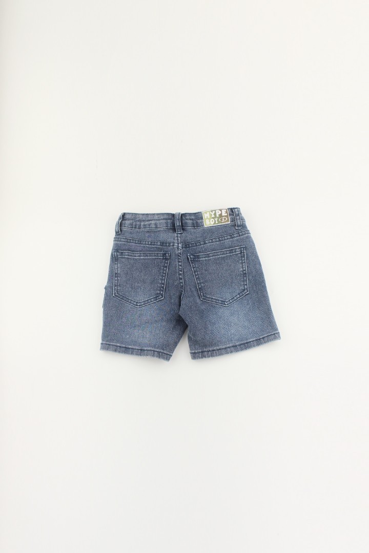 Denim Bermuda Shorts