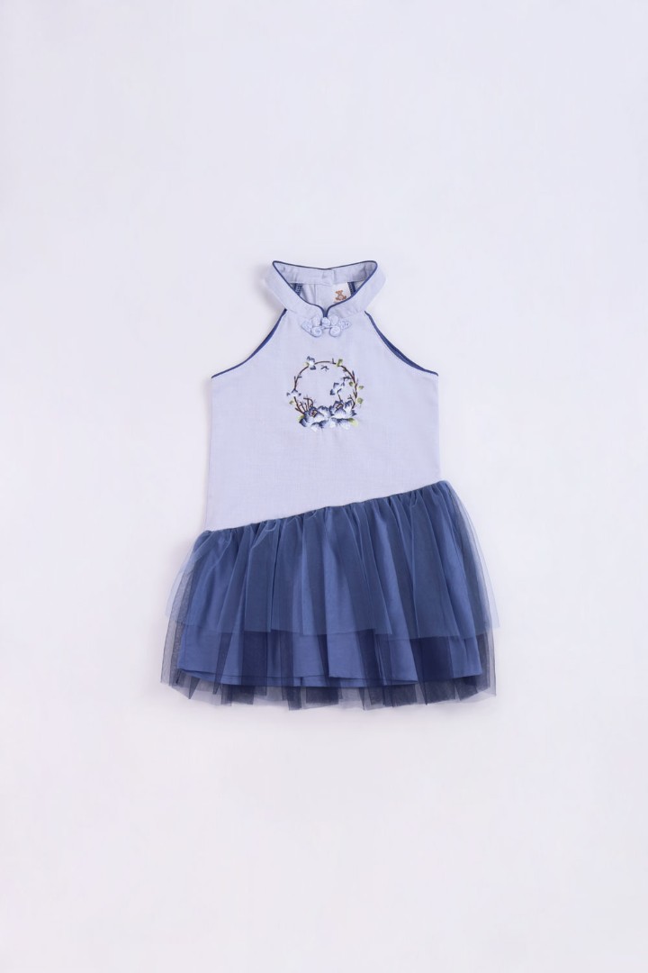 Qipao Dress with Embroidery