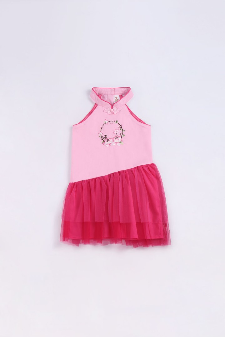 Qipao Dress with Embroidery