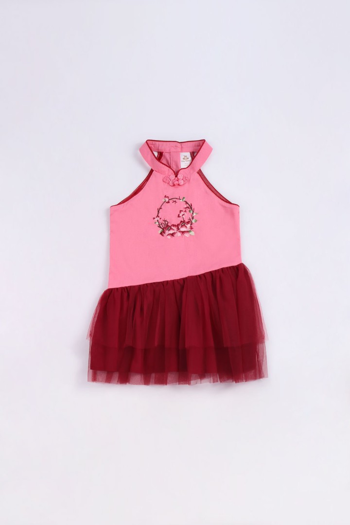 Qipao Dress with Embroidery