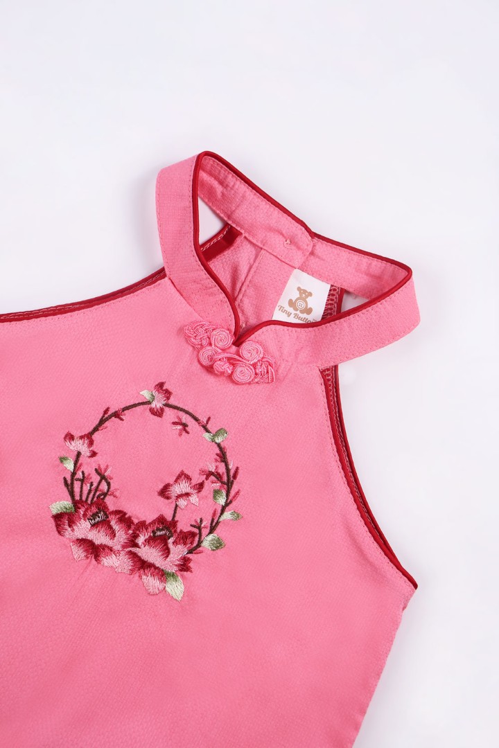 Qipao Dress with Embroidery