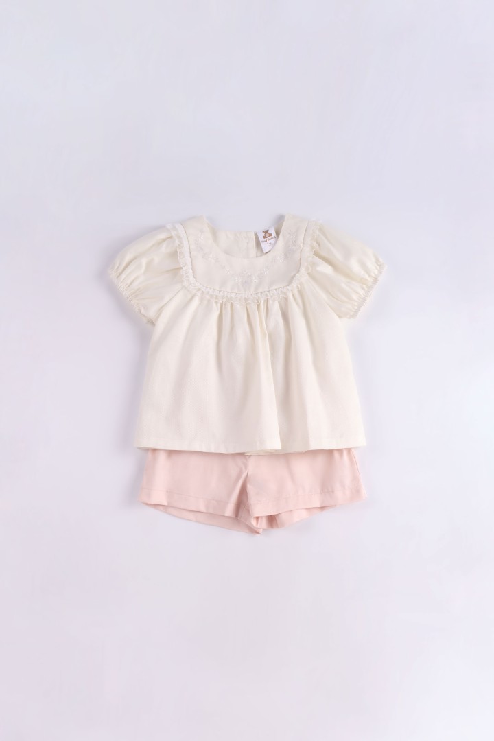 Embroidered Suit Set
