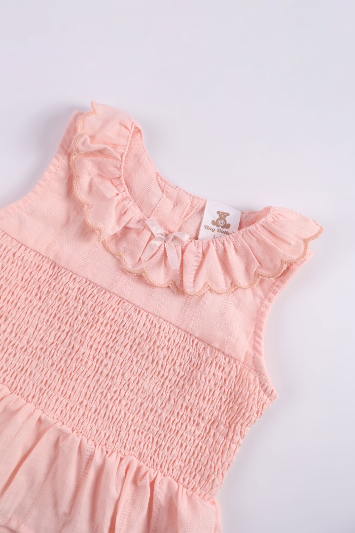 Smocked Suit Set