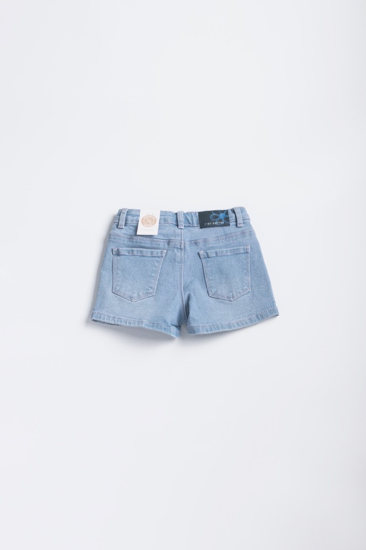 Denim Bermuda Shorts