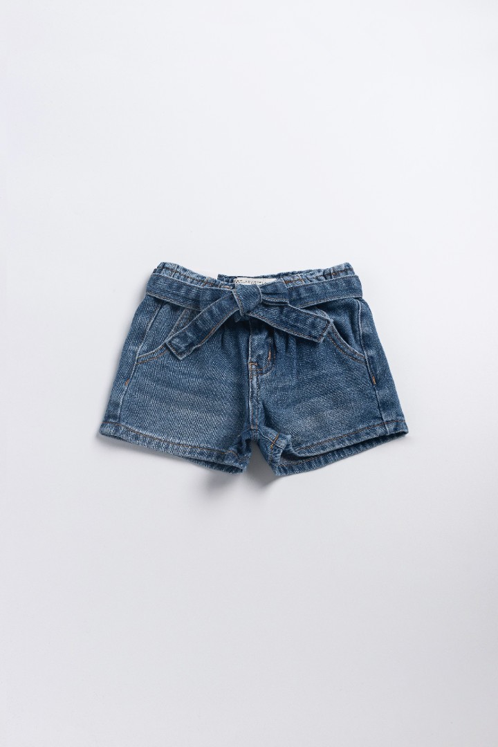 Denim Bermuda Shorts