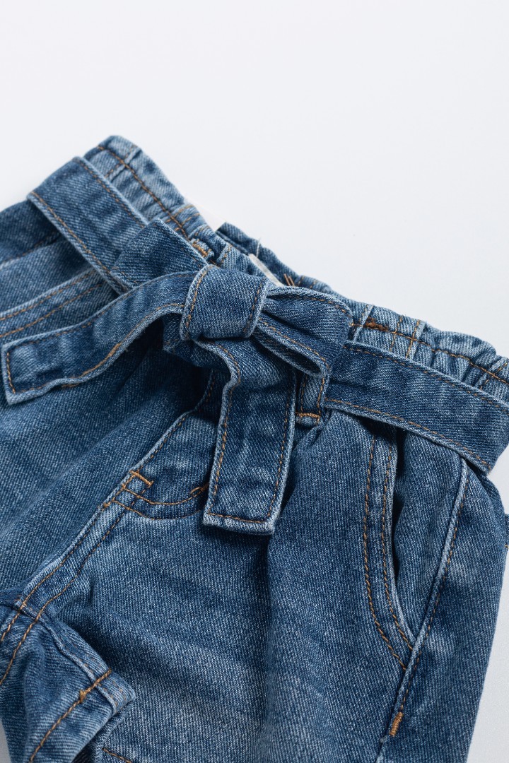 Denim Bermuda Shorts