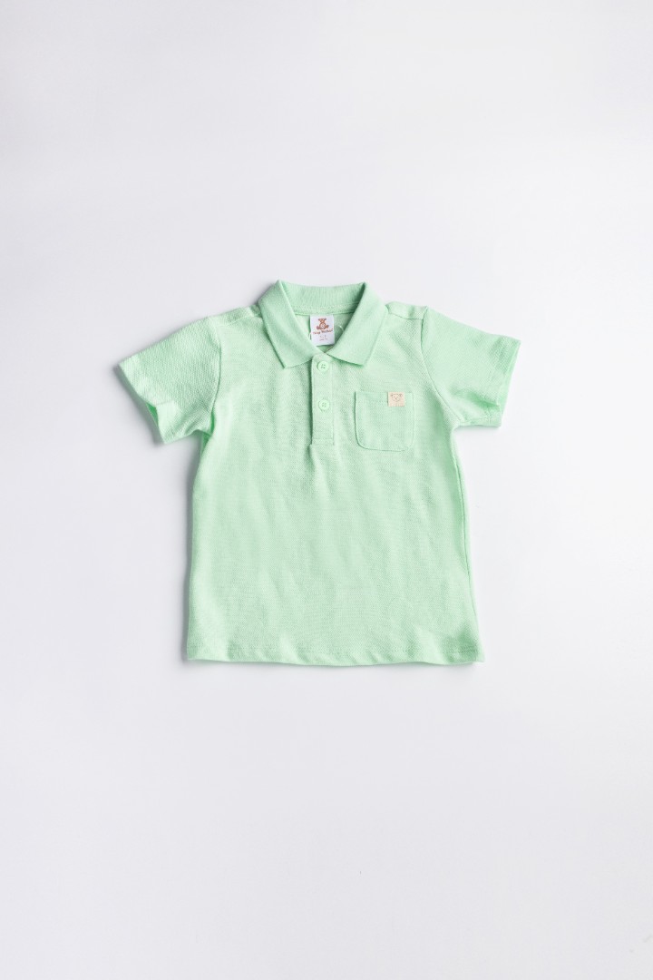 Polo Shirt with Label