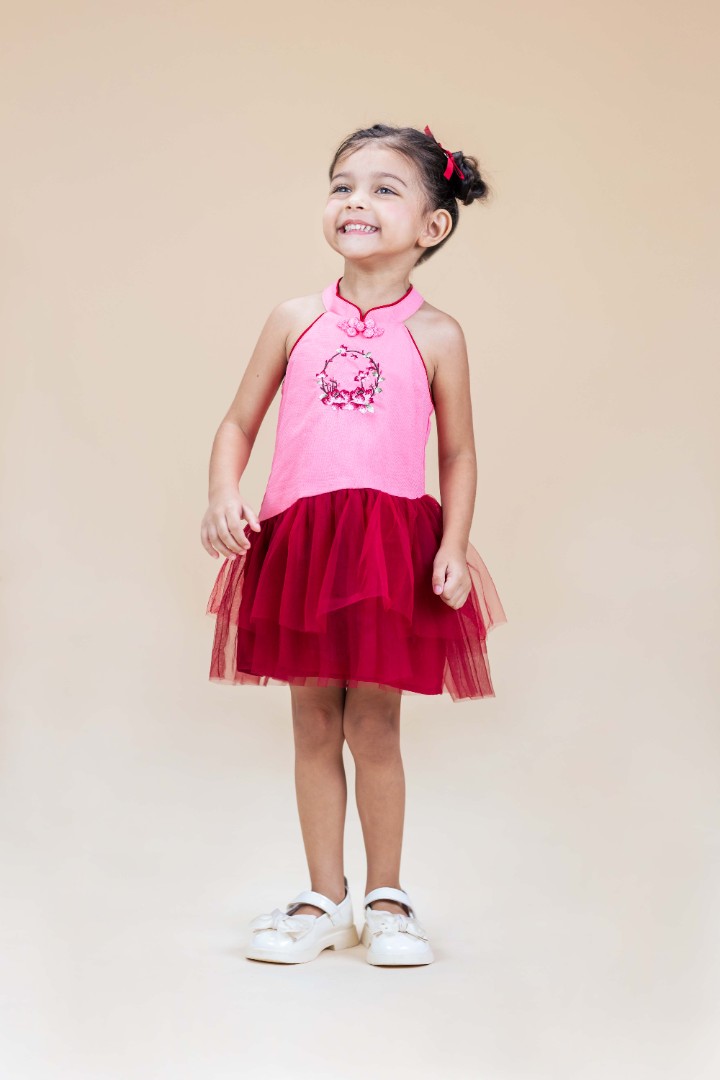 Qipao Dress with Embroidery