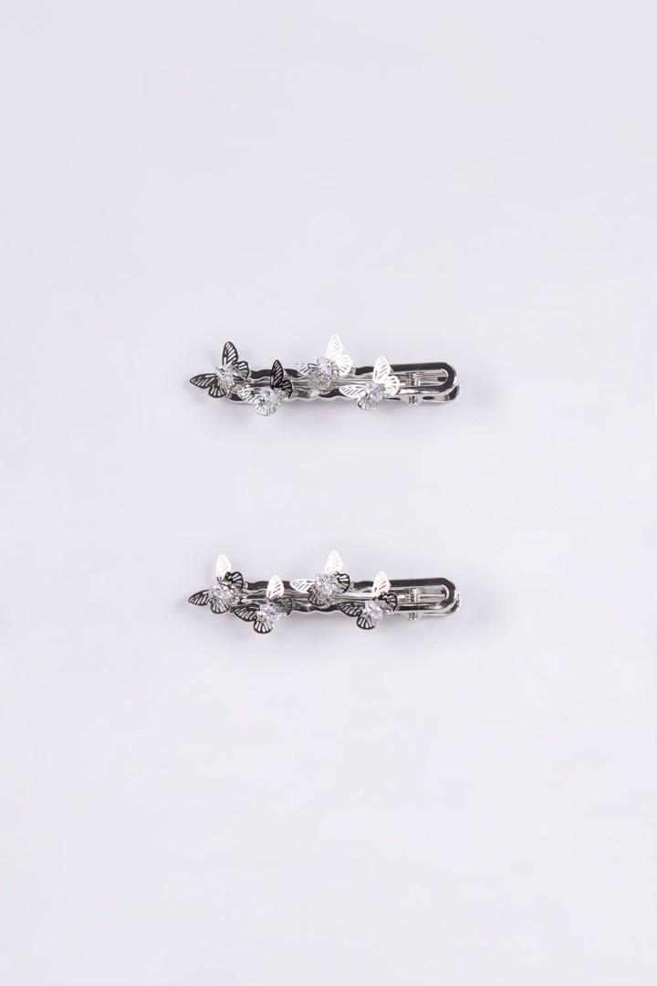 Two-pack of Butterfly Hair Clips