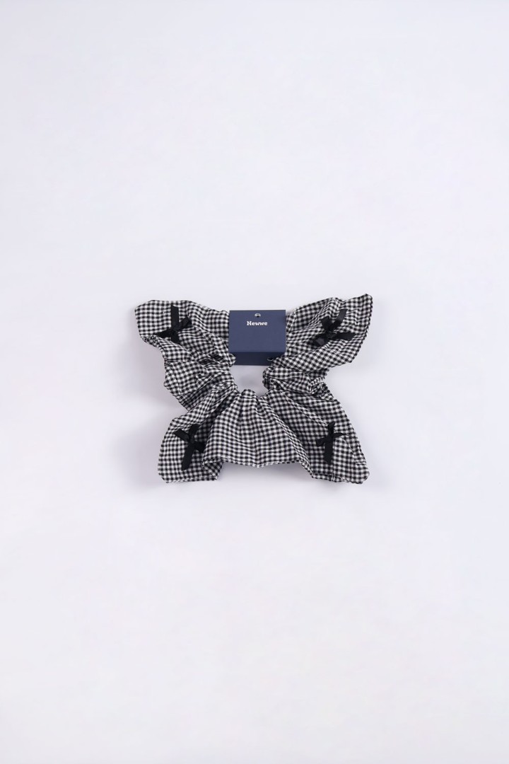 Gingham Scrunchies
