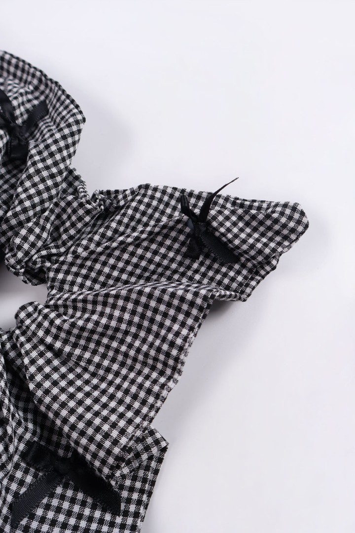 Gingham Scrunchies