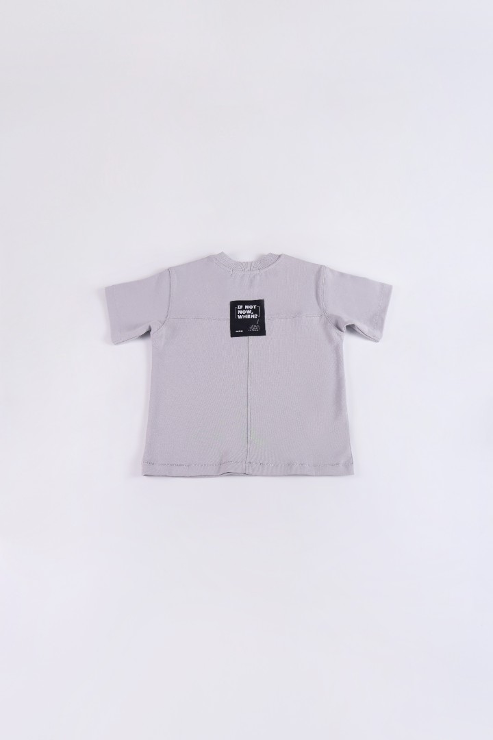 Zip Detailed T-Shirt