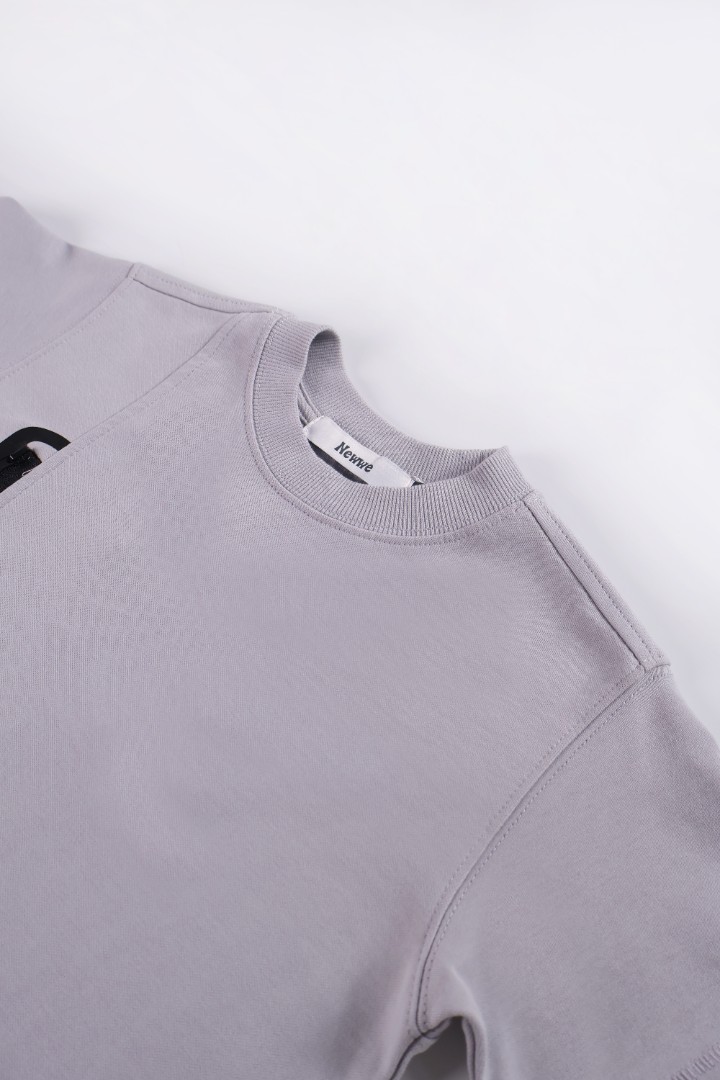 Zip Detailed T-Shirt