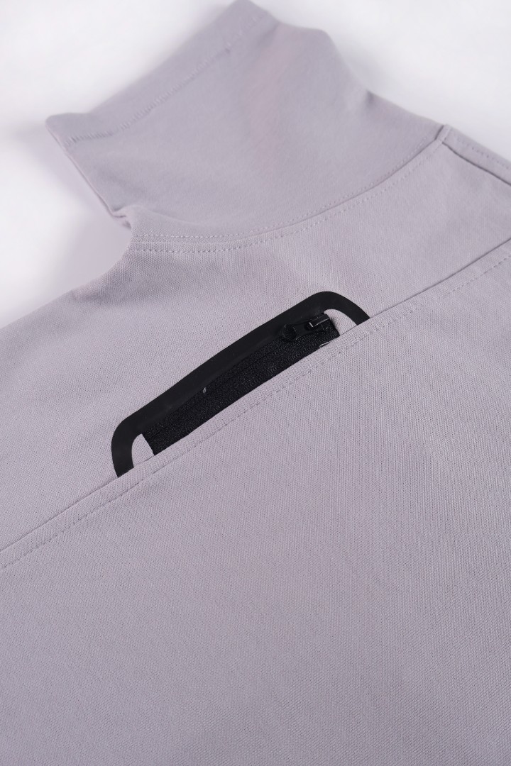 Zip Detailed T-Shirt