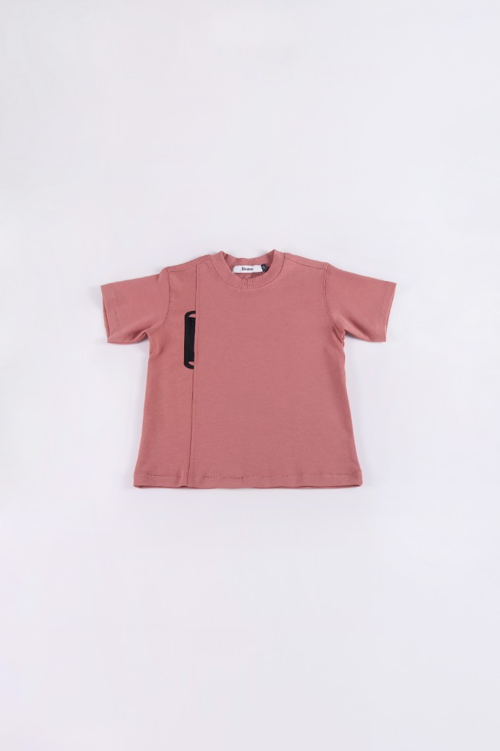 Zip Detailed T-Shirt