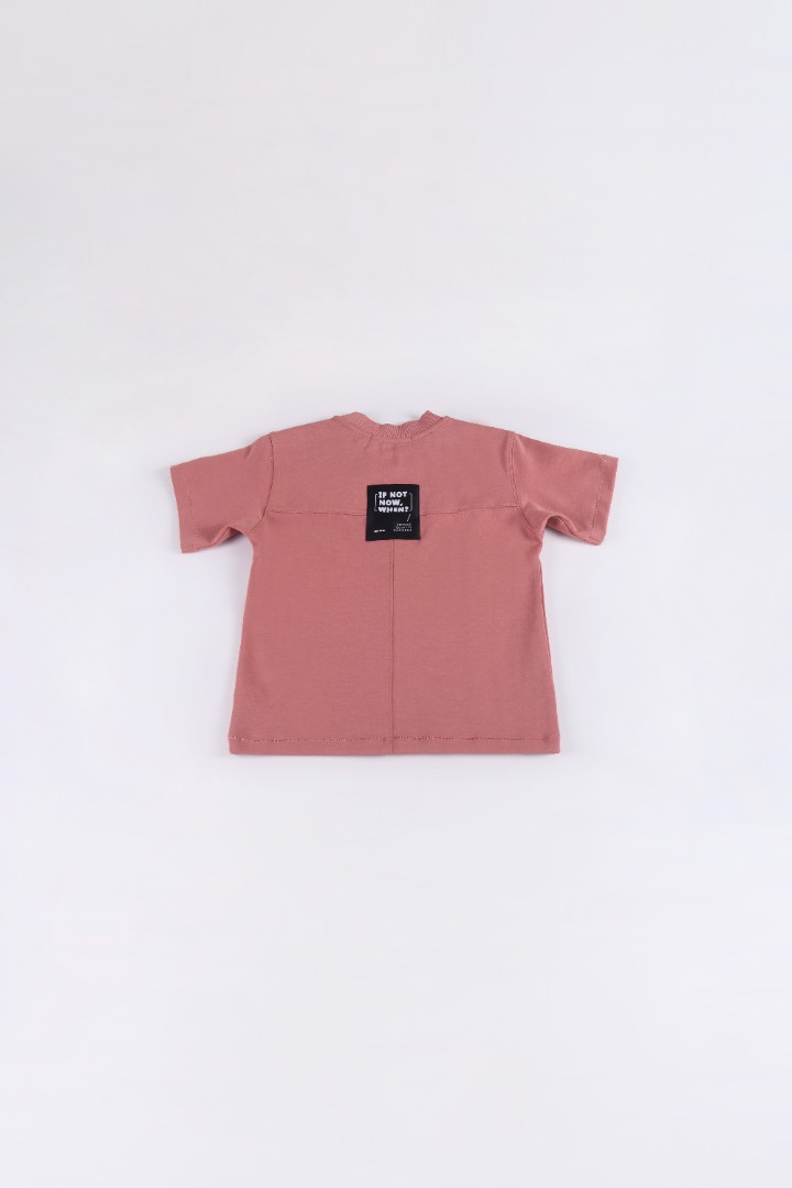 Zip Detailed T-Shirt