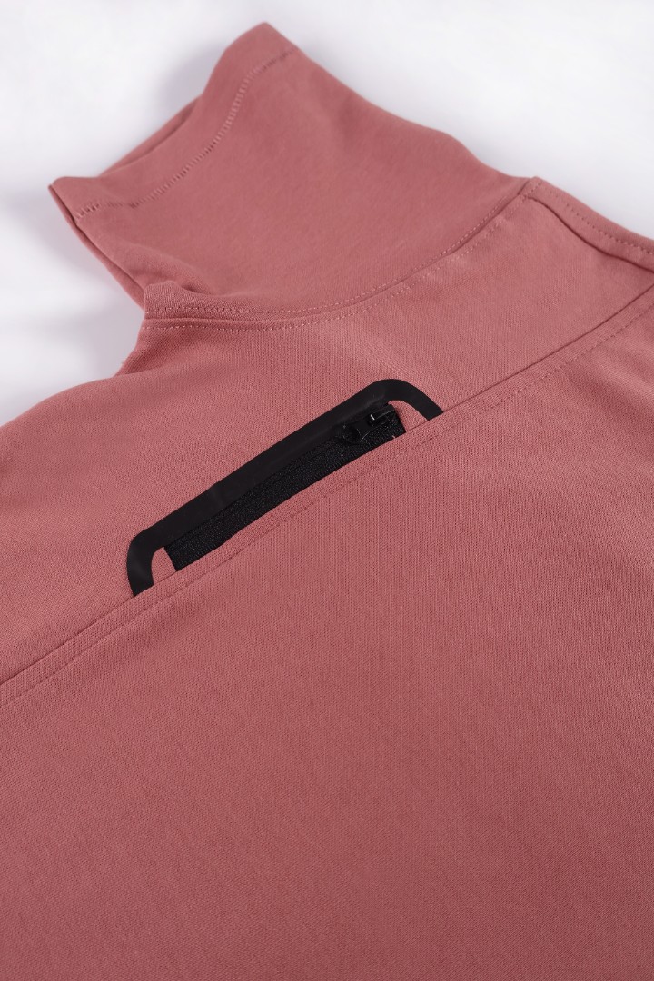 Zip Detailed T-Shirt